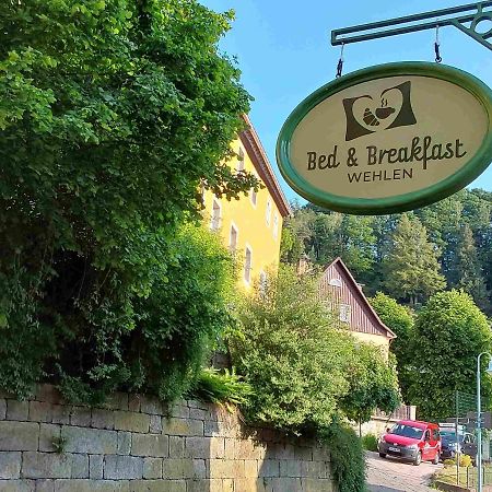 Bed And Breakfast Wehlen Stadt Wehlen Eksteriør billede