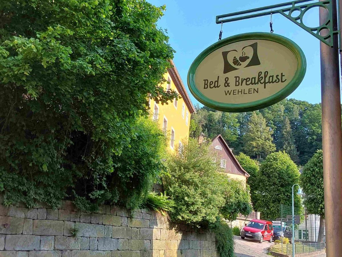 Bed And Breakfast Wehlen Stadt Wehlen Eksteriør billede