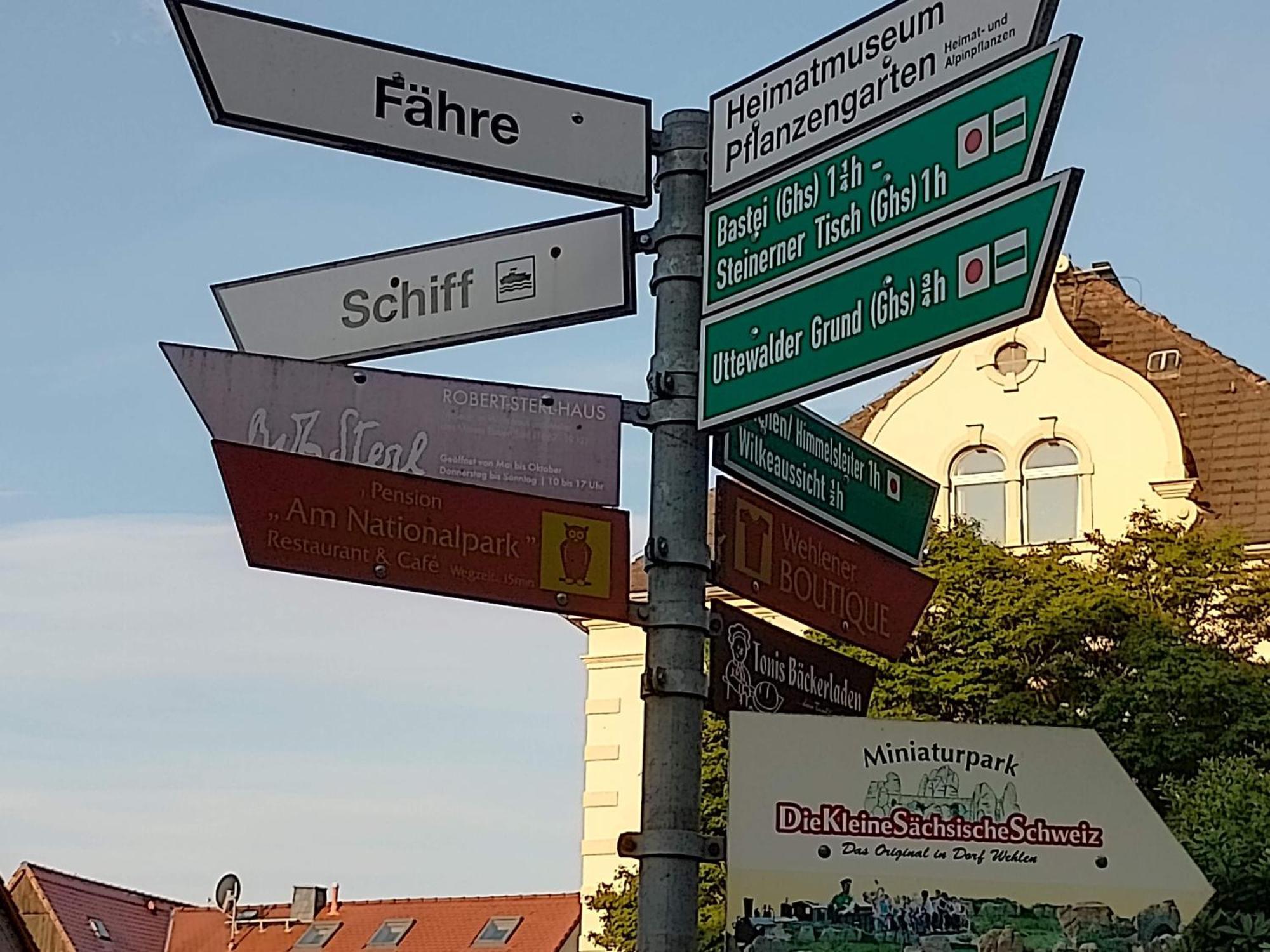 Bed And Breakfast Wehlen Stadt Wehlen Eksteriør billede